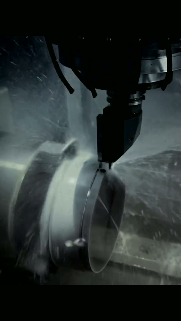 Drehbearbeitung in einer CNC-Maschine